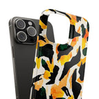Yellow Green Abstract Case