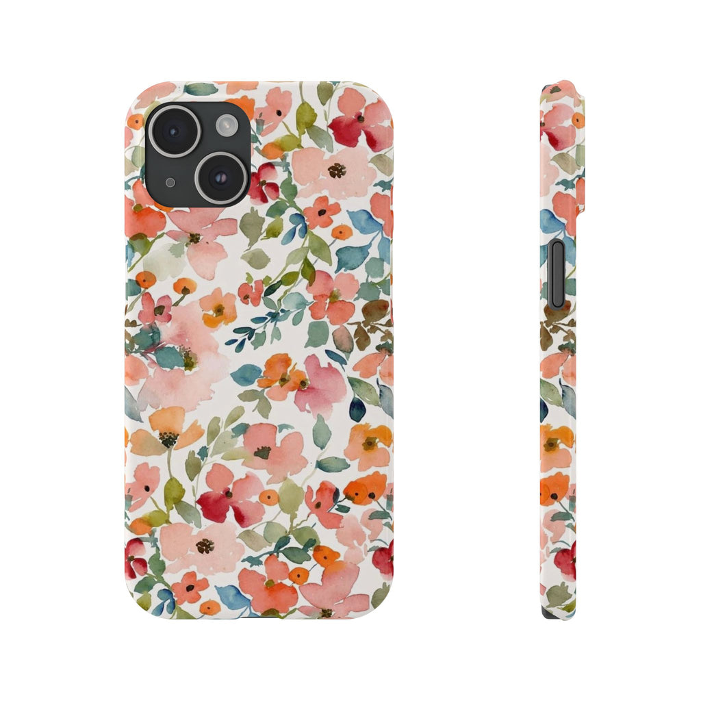 Pink & Coral Botanical Case