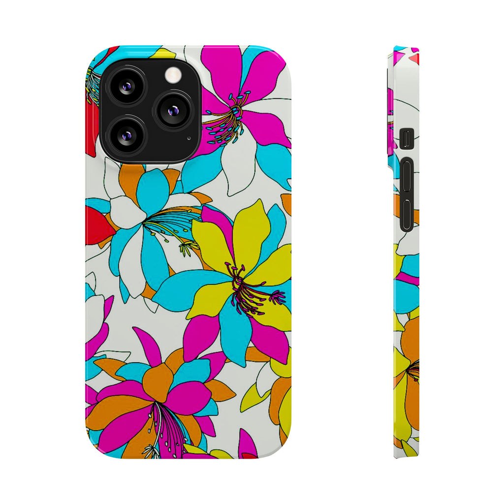 Layered Magenta Floral Case