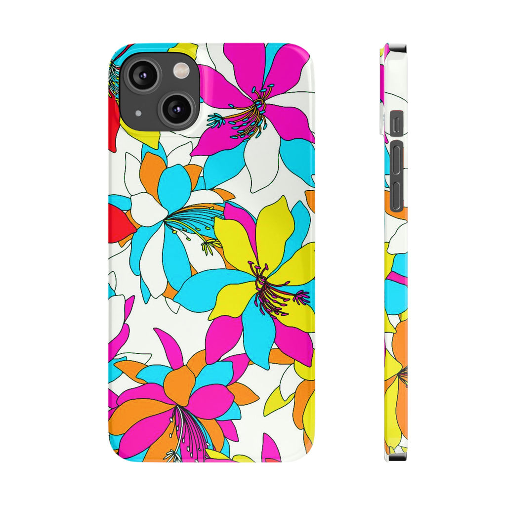 Layered Magenta Floral Case