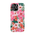 Pink Watercolor Garden Case