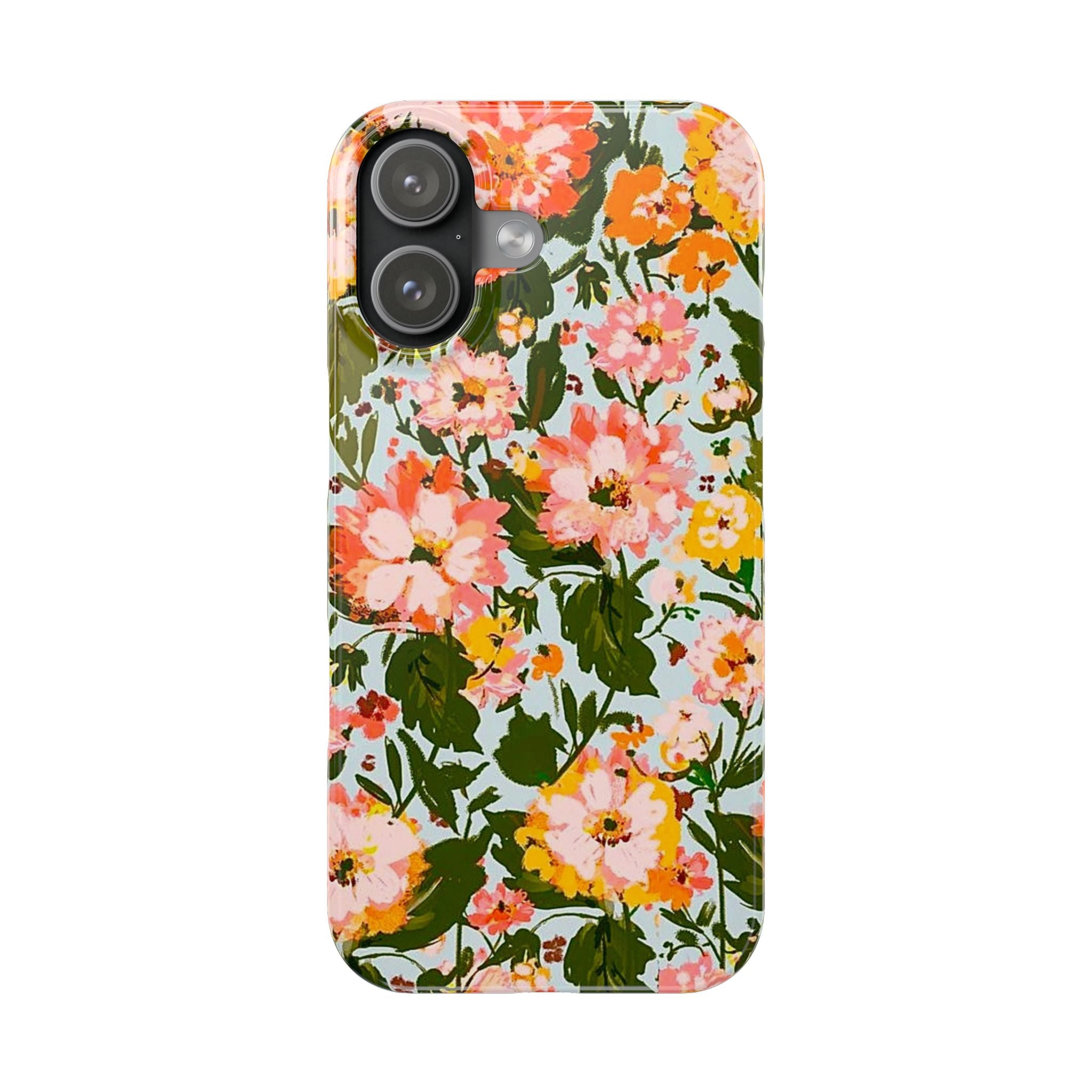 Pink & Orange Blossom Garden Case
