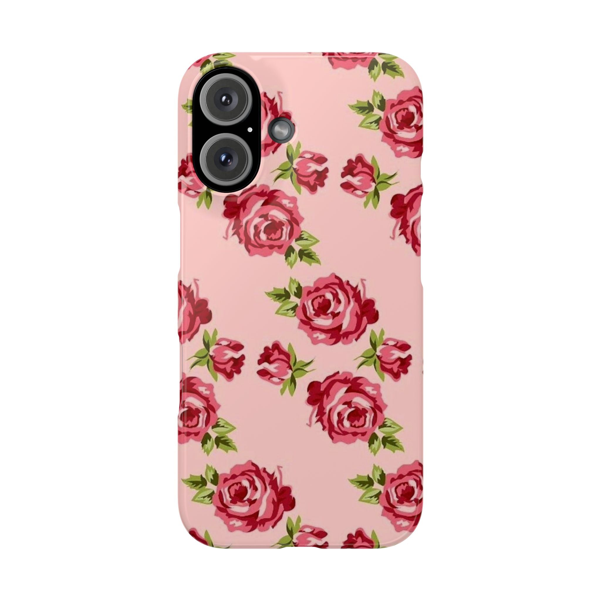 Pink Rose on a Pink Case