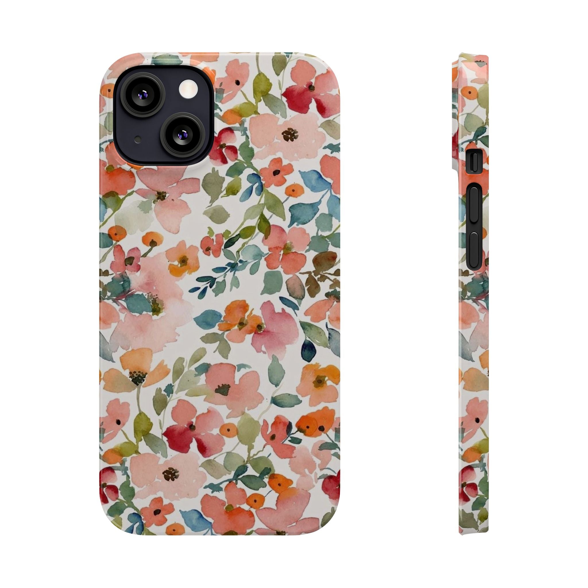 Pink & Coral Botanical Case