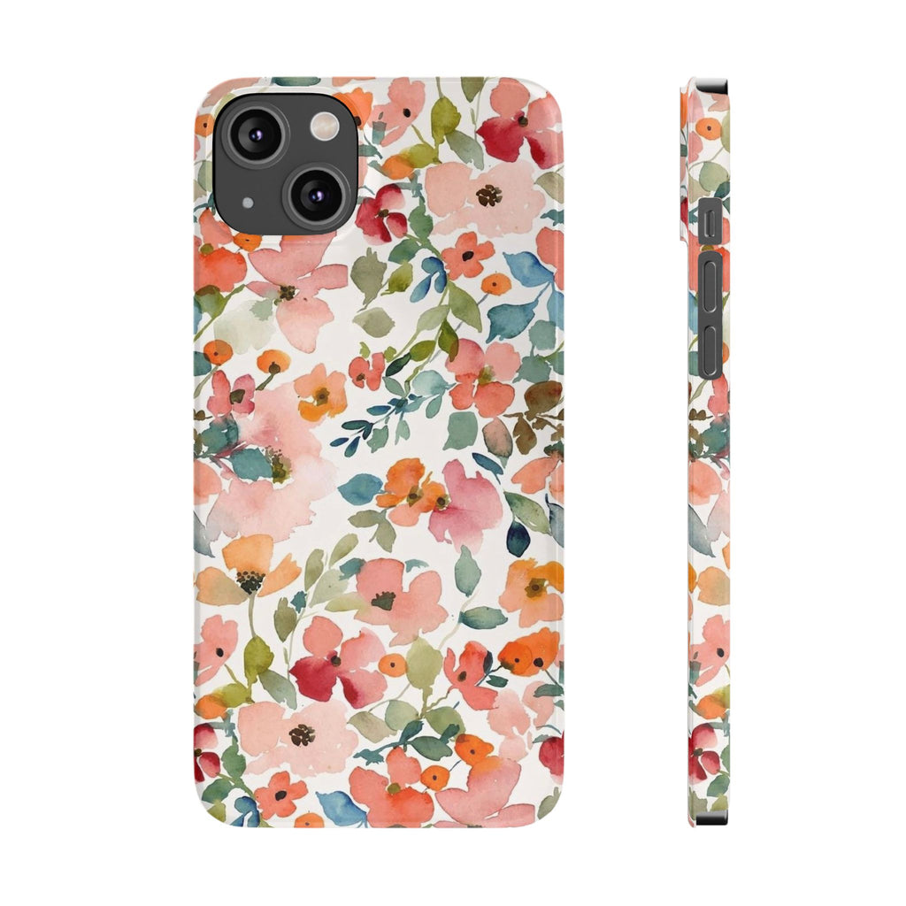 Pink & Coral Botanical Case