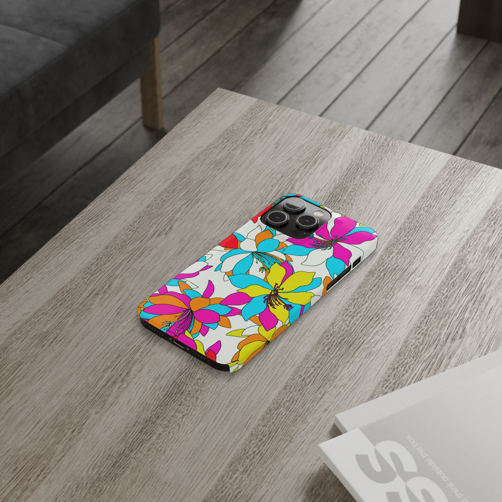 Layered Magenta Floral Case