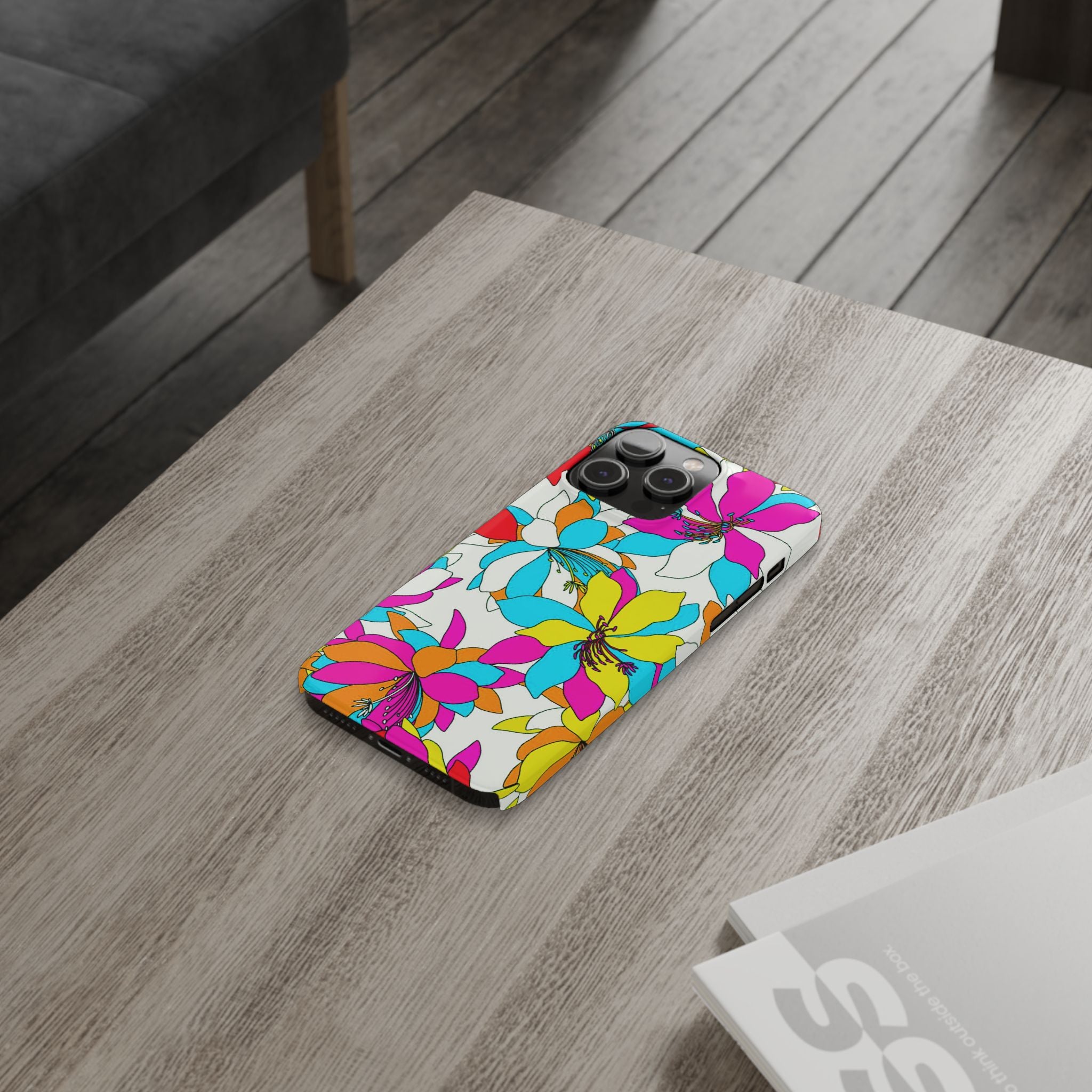 Layered Magenta Floral Case