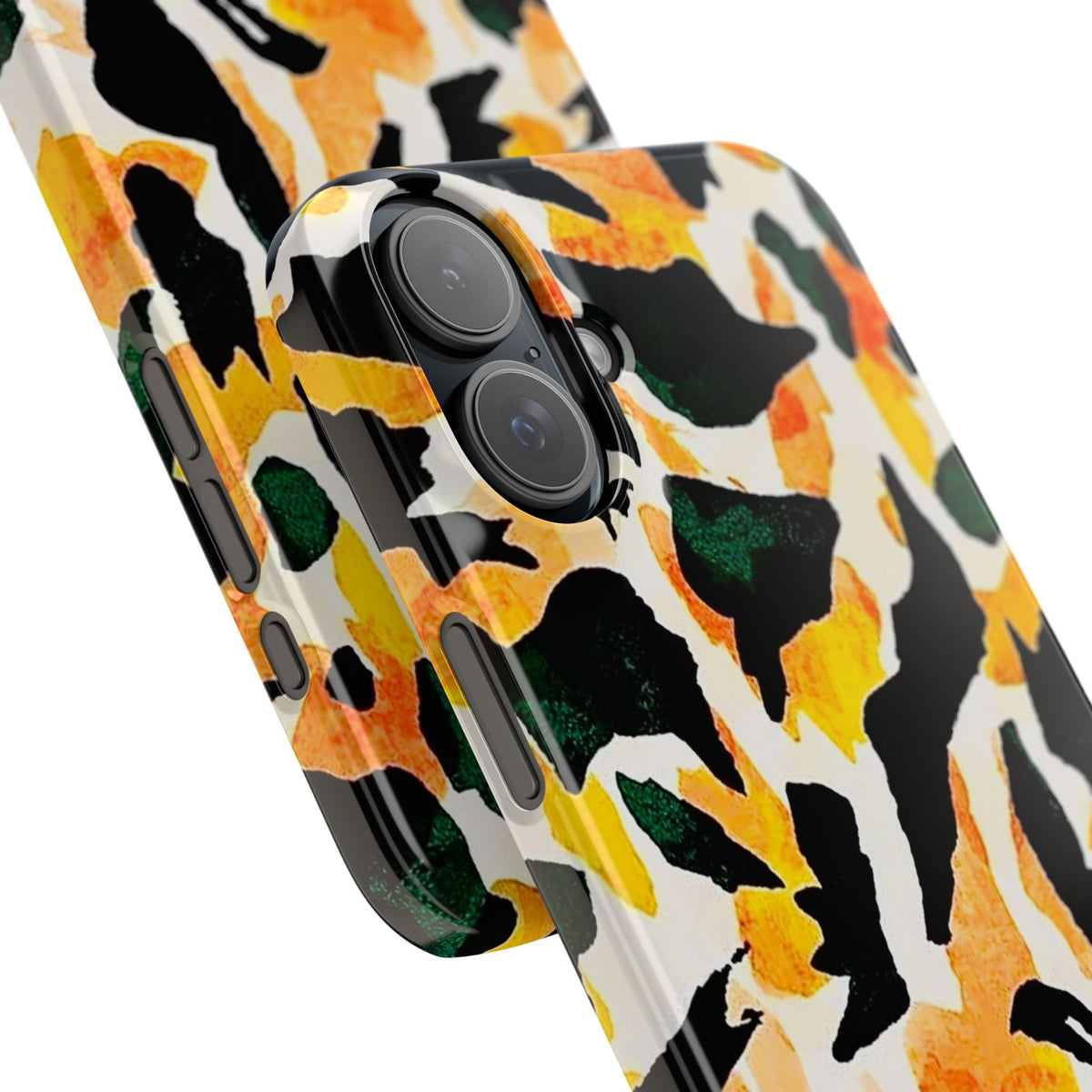 Yellow Green Abstract Case