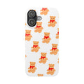 Teddy Bear on White Case