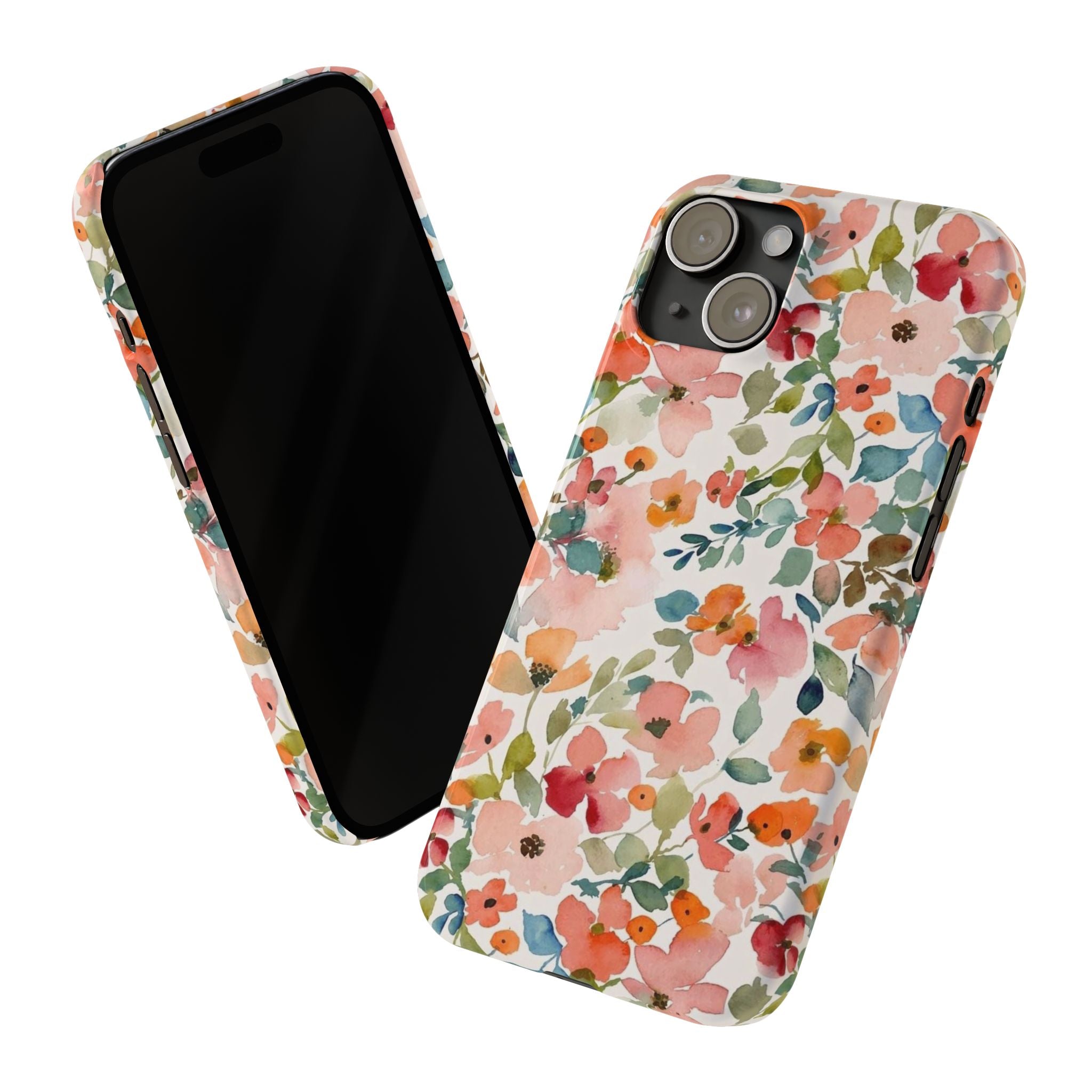 Pink & Coral Botanical Case