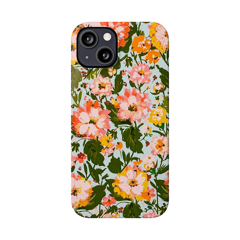 Pink & Orange Blossom Garden Case