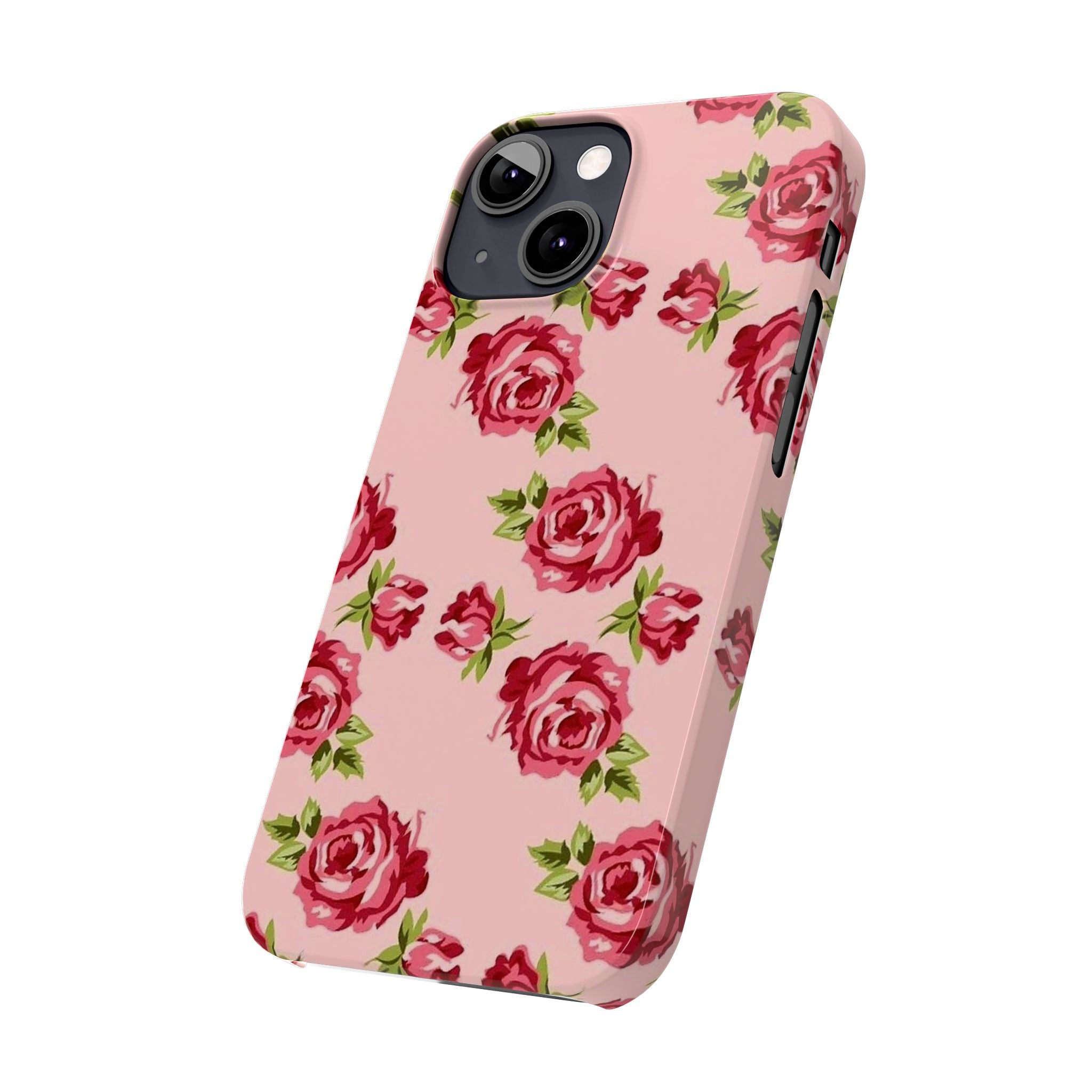 Pink Rose on a Pink Case