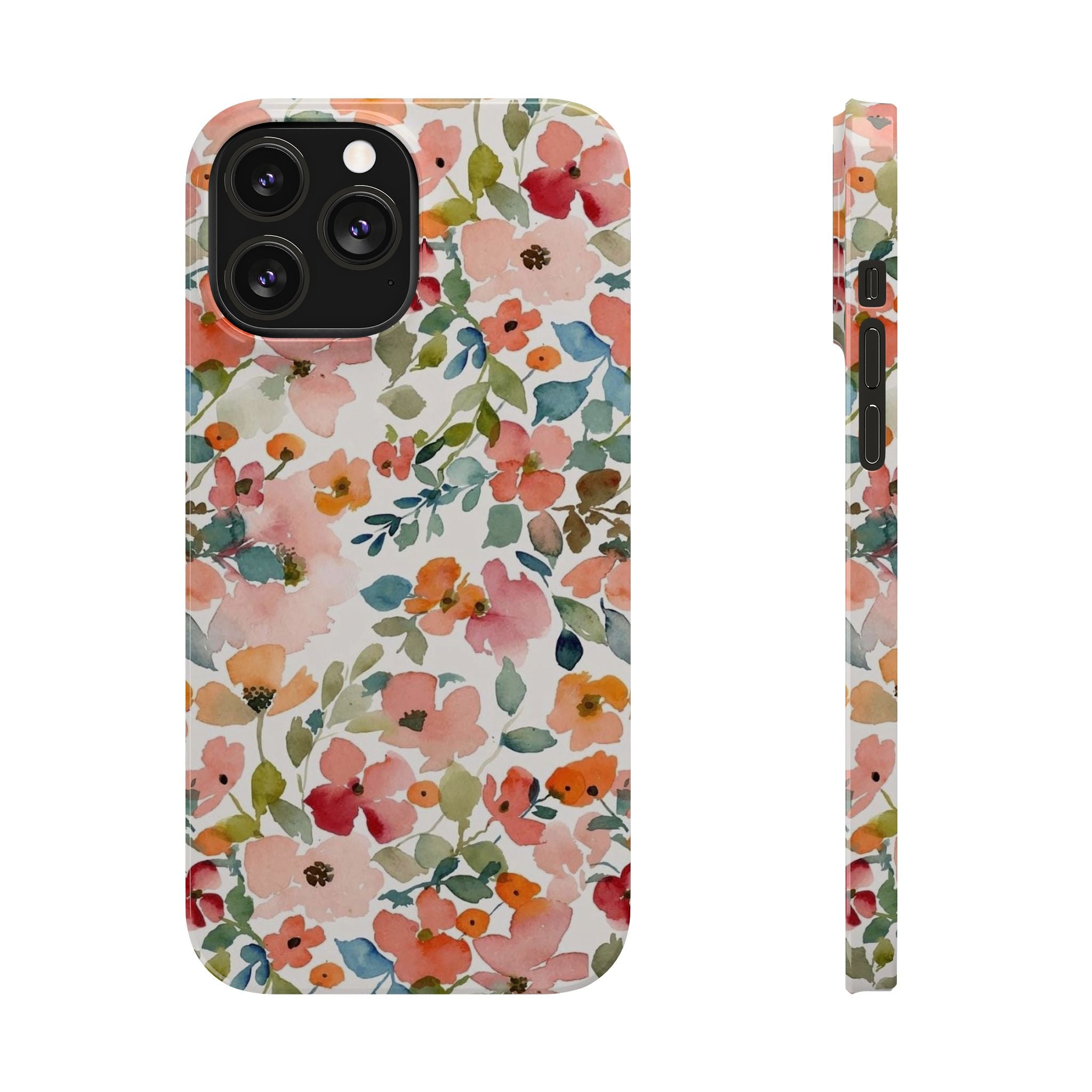 Pink & Coral Botanical Case