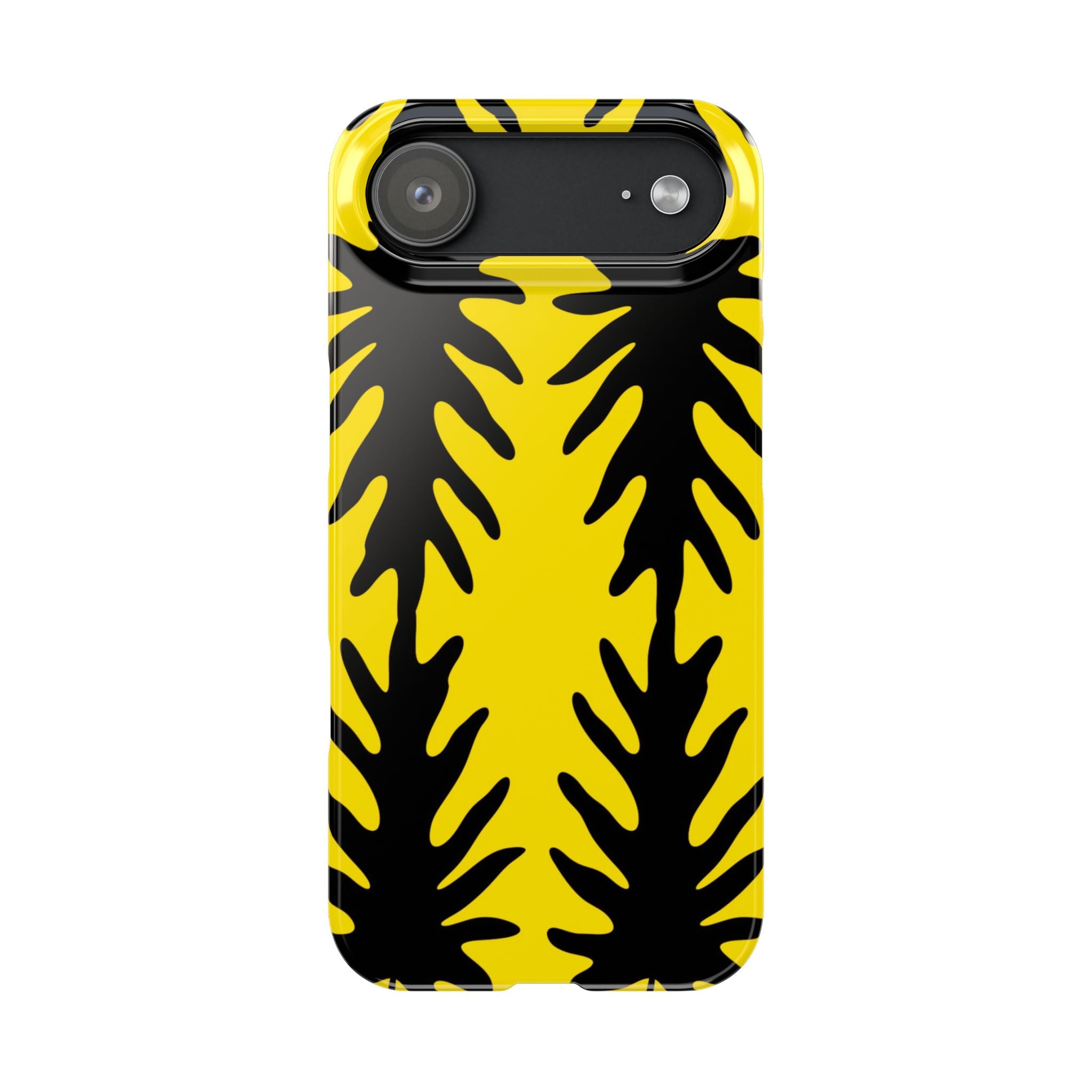 Black Thorn on Yellow Case