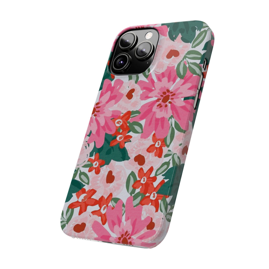 Pink Watercolor Garden Case