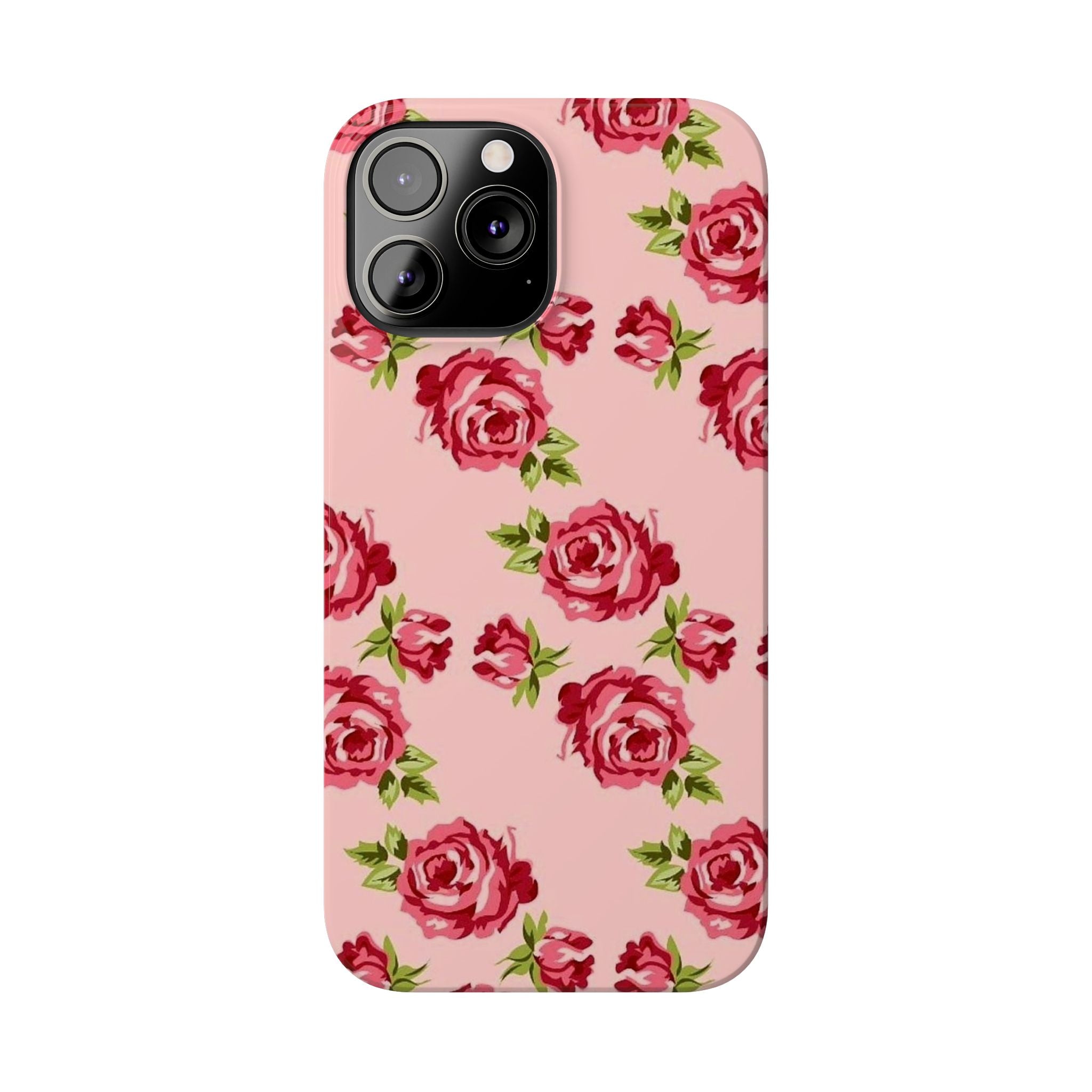 Pink Rose on a Pink Case