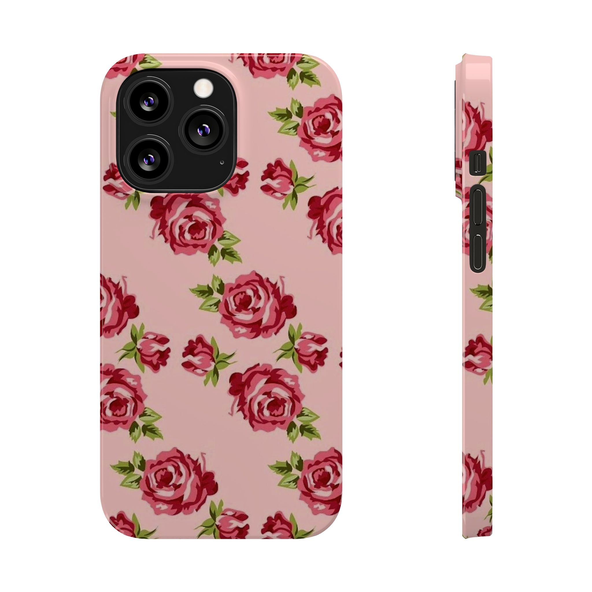 Pink Rose on a Pink Case