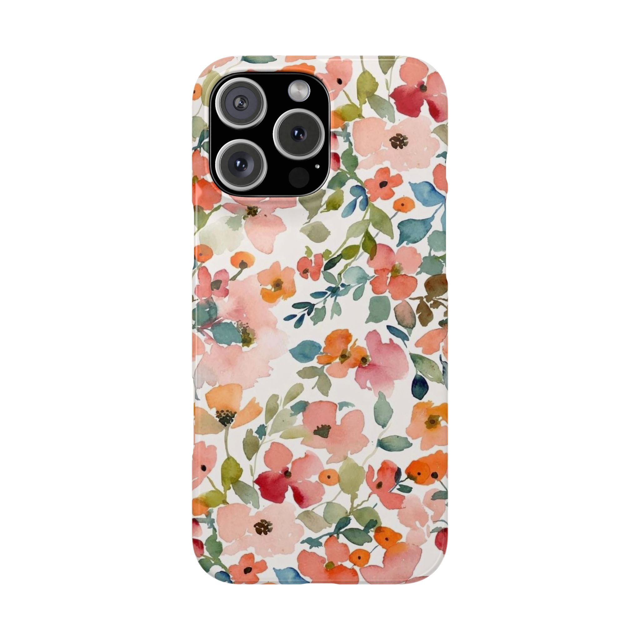Pink & Coral Botanical Case