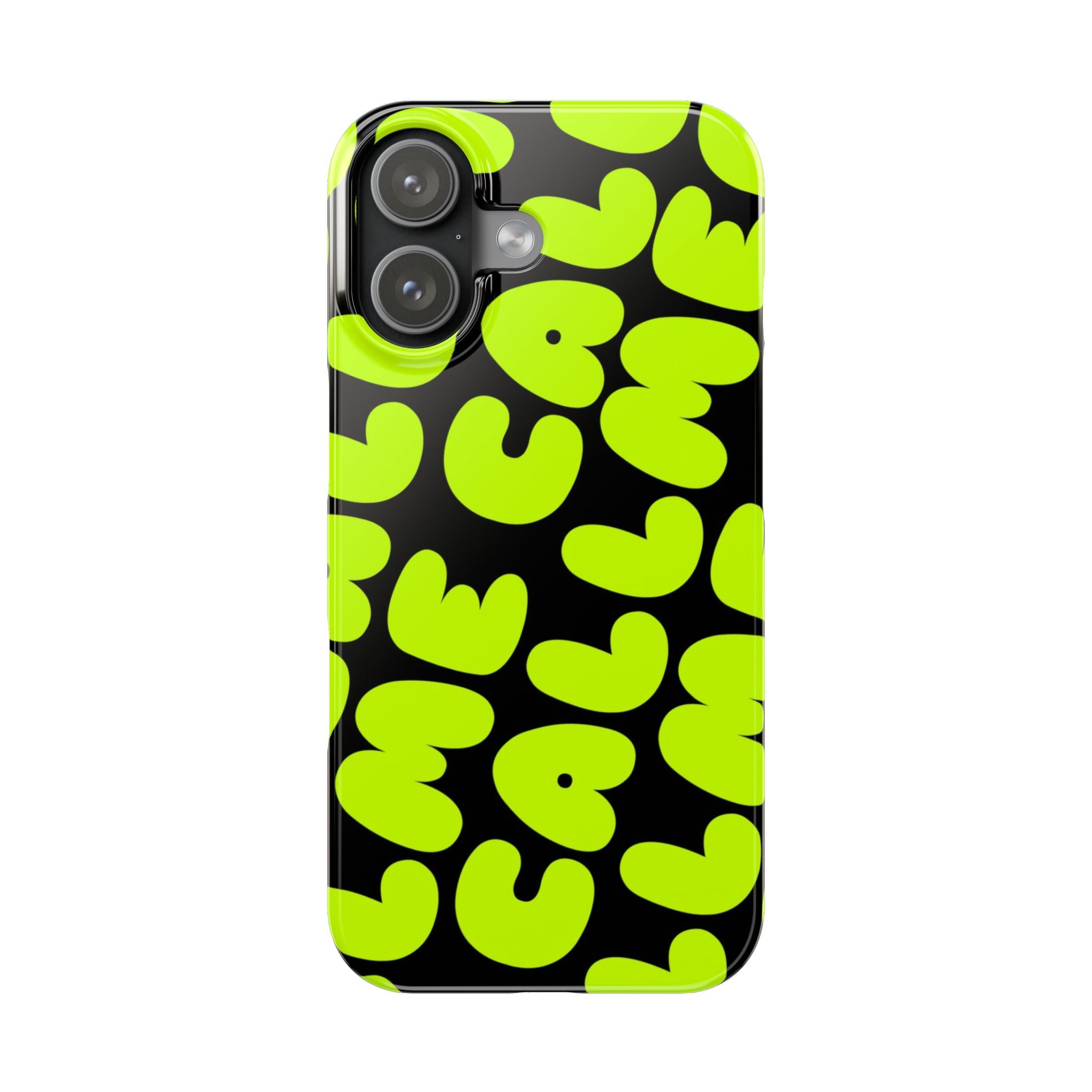 Call Me Neon Green Case