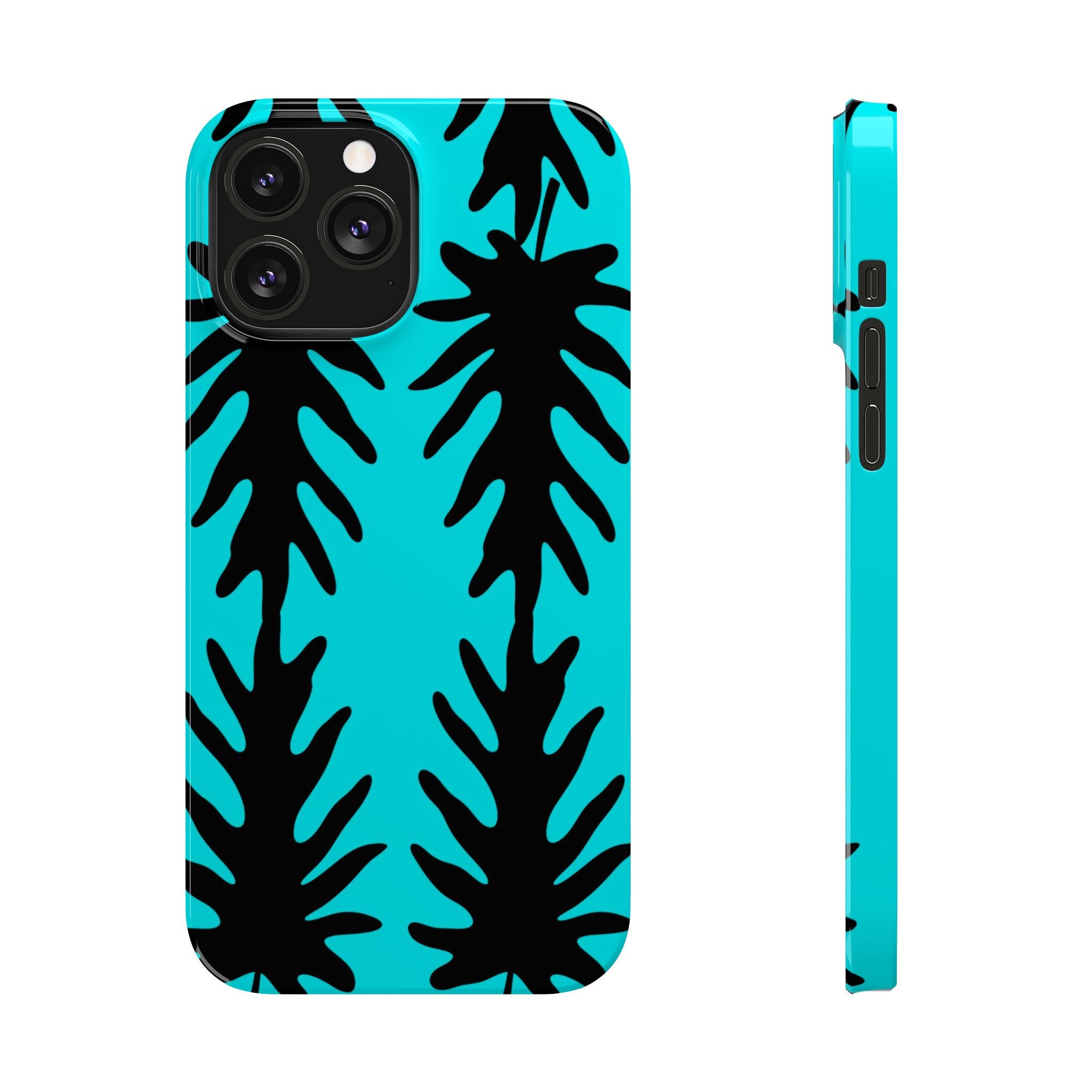 Black Thorn on Blue Case