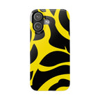 Swirl Yellow Phone Case