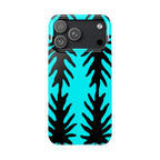 Black Thorn on Blue Case