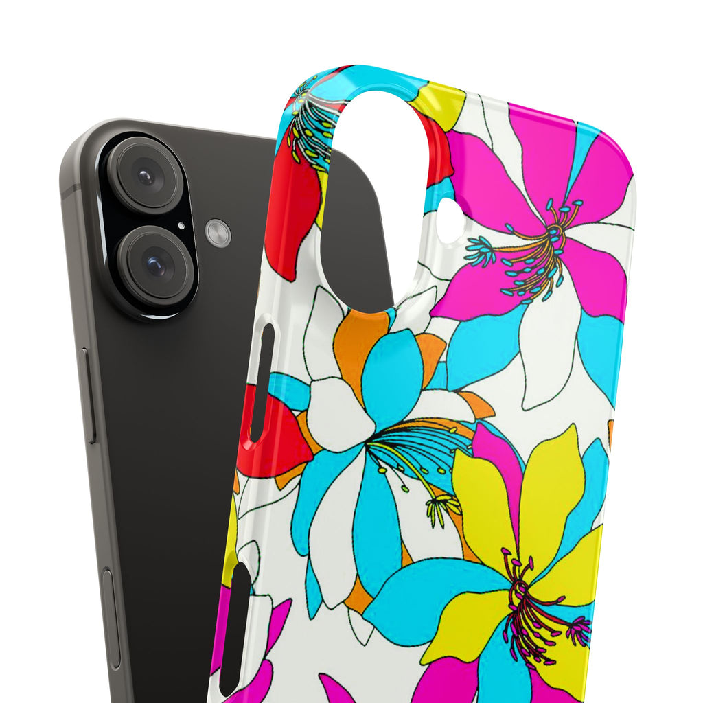 Layered Magenta Floral Case