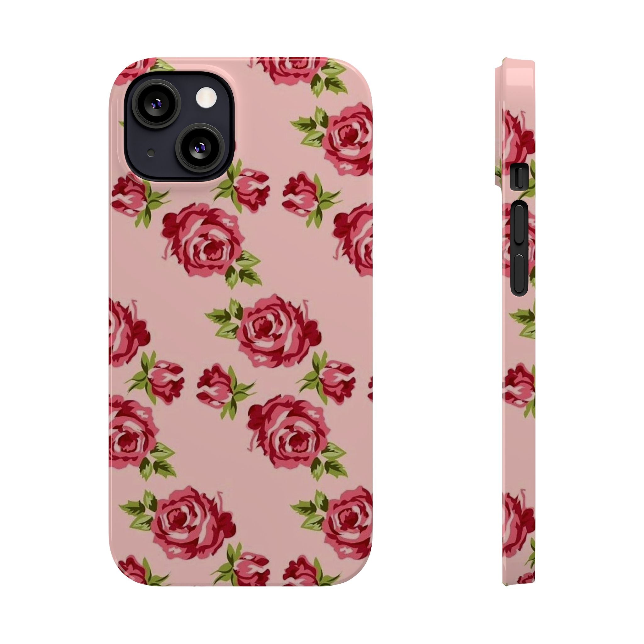 Pink Rose on a Pink Case