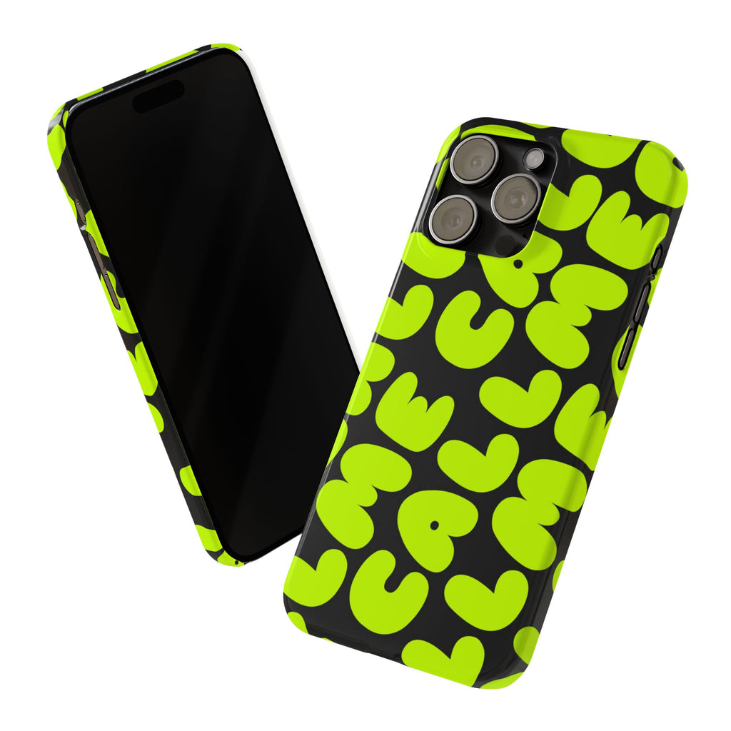 Call Me Neon Green Case