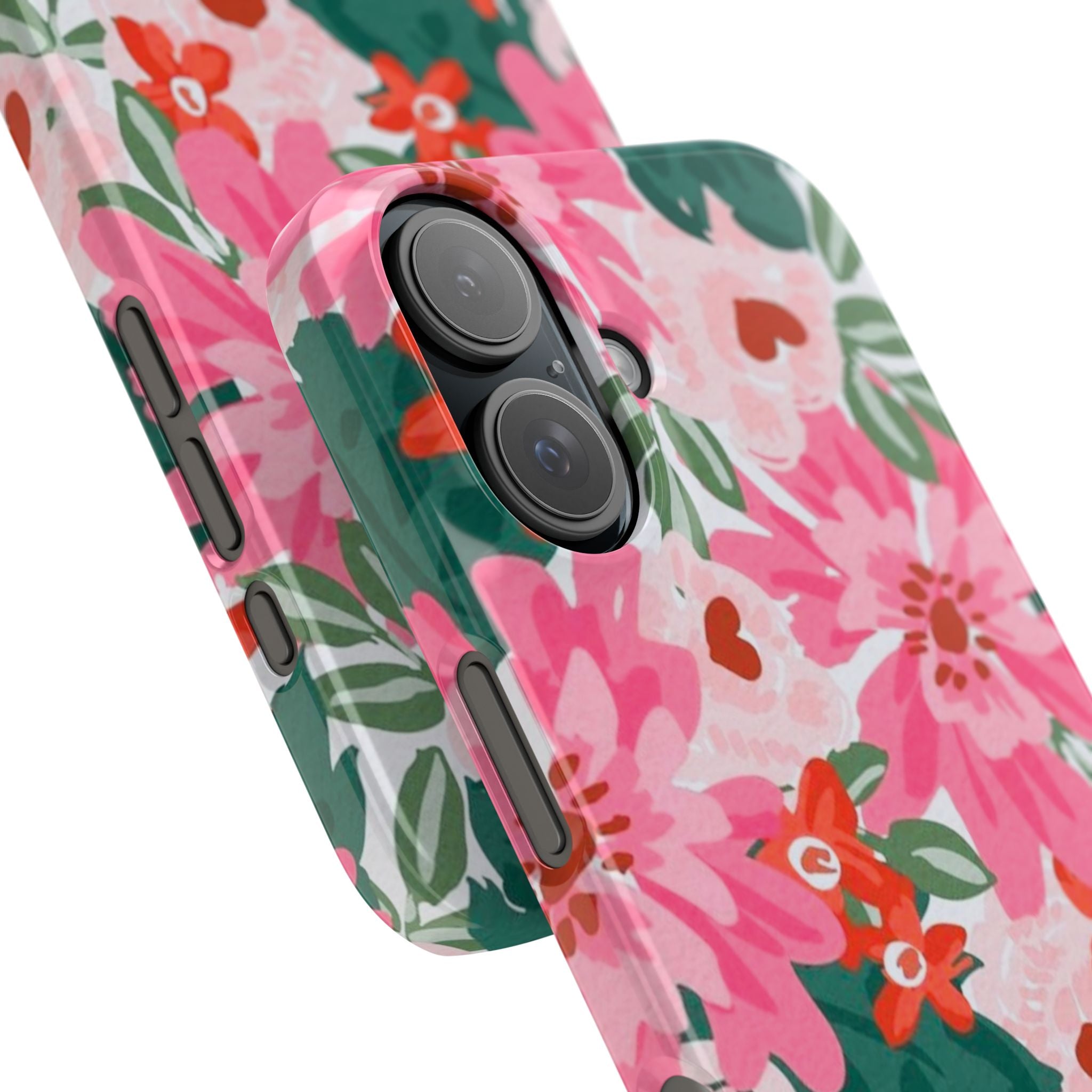 Pink Watercolor Garden Case