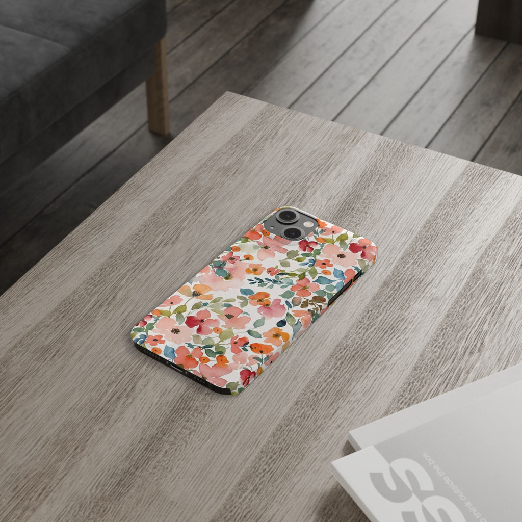 Pink & Coral Botanical Case