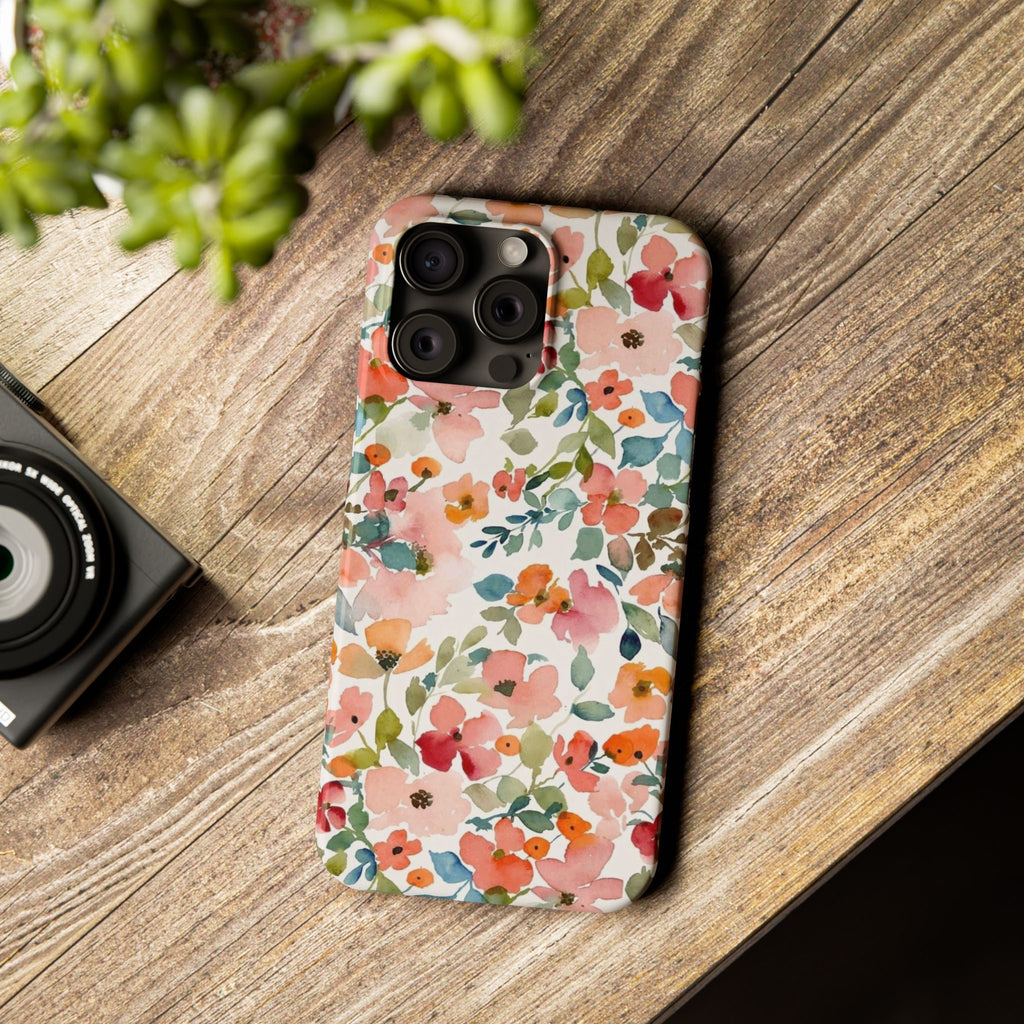 Pink & Coral Botanical Case