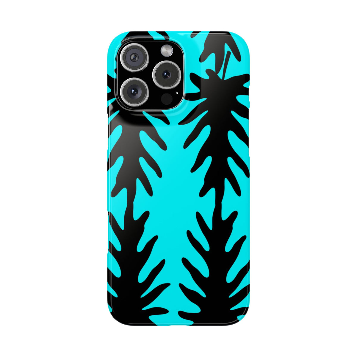 Black Thorn on Blue Case