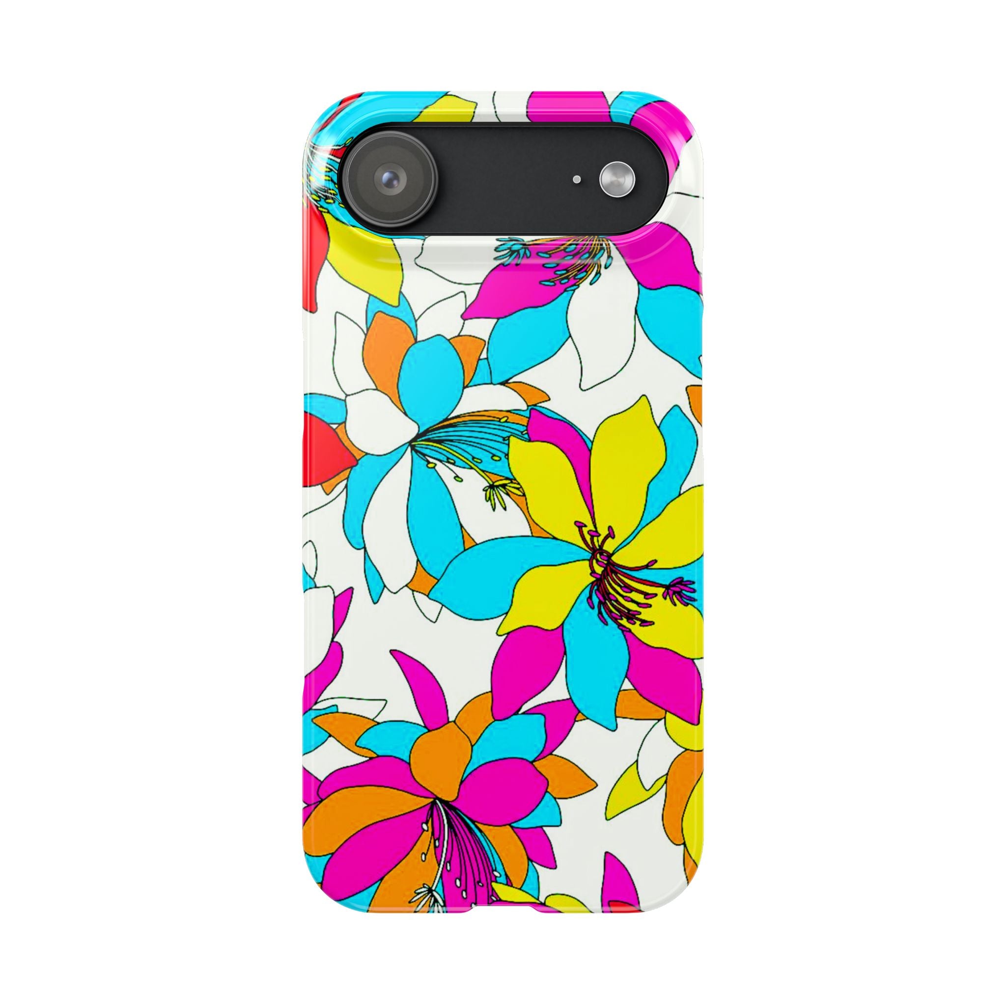 Layered Magenta Floral Case