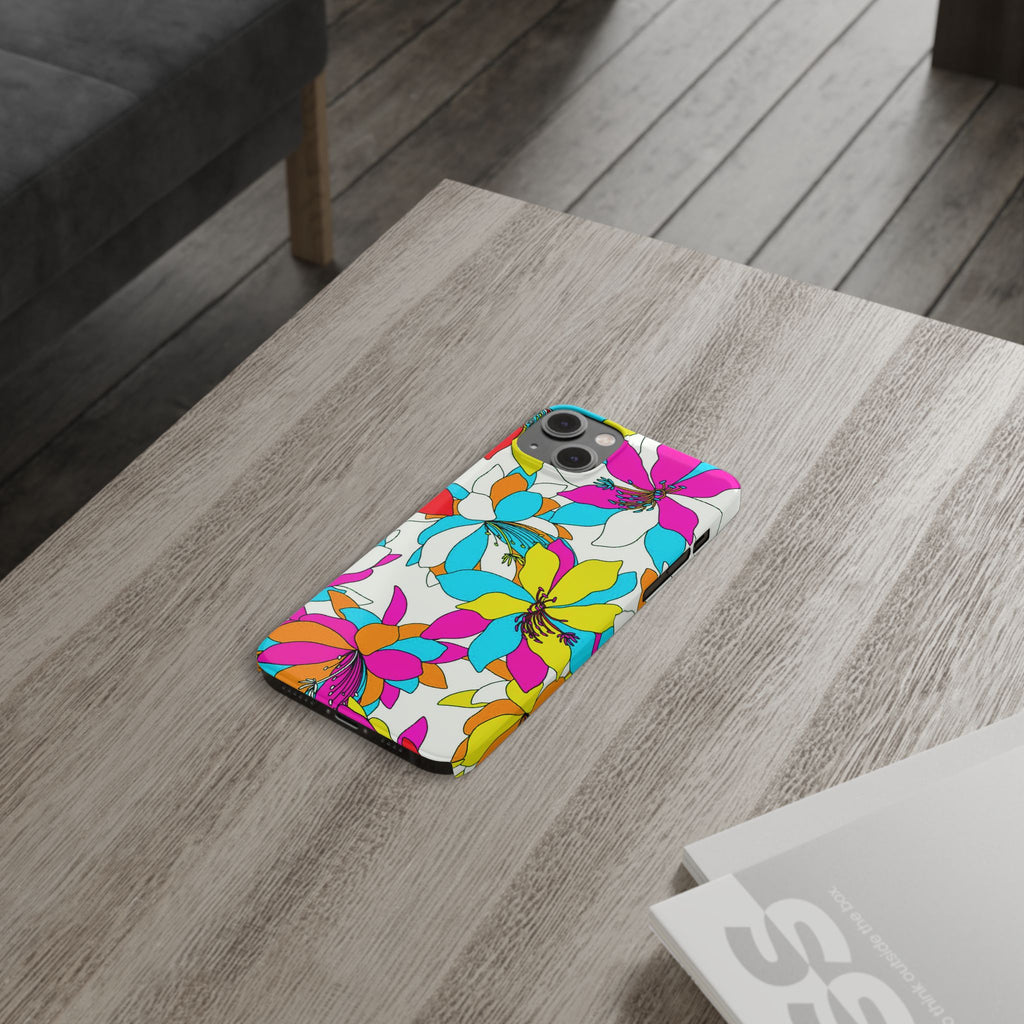 Layered Magenta Floral Case