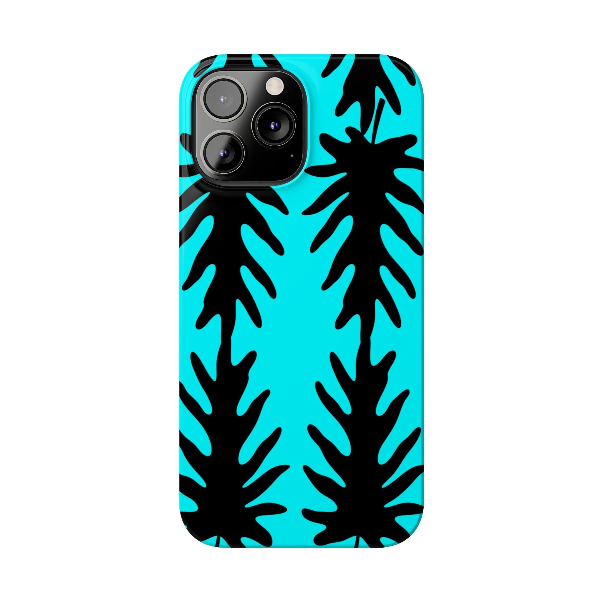 Black Thorn on Blue Case