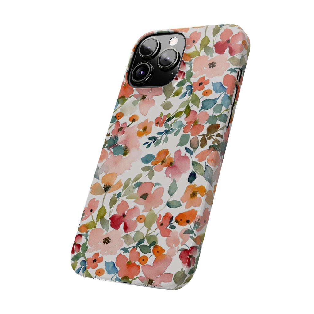 Pink & Coral Botanical Case