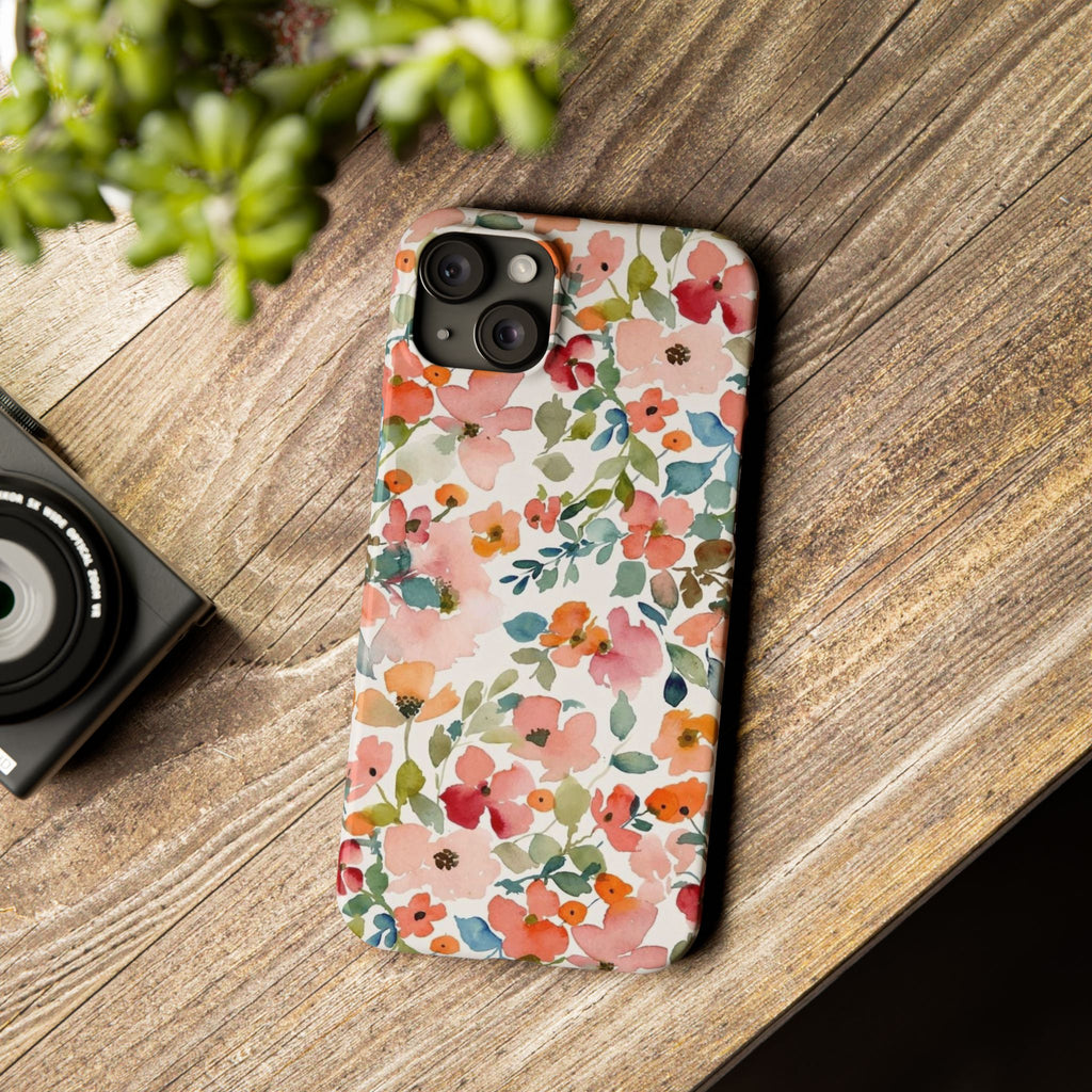 Pink & Coral Botanical Case