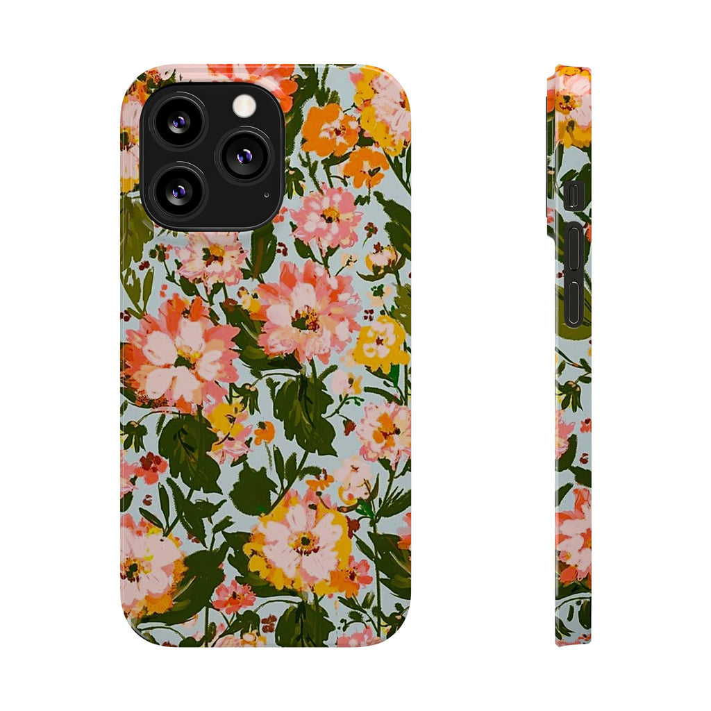 Pink & Orange Blossom Garden Case