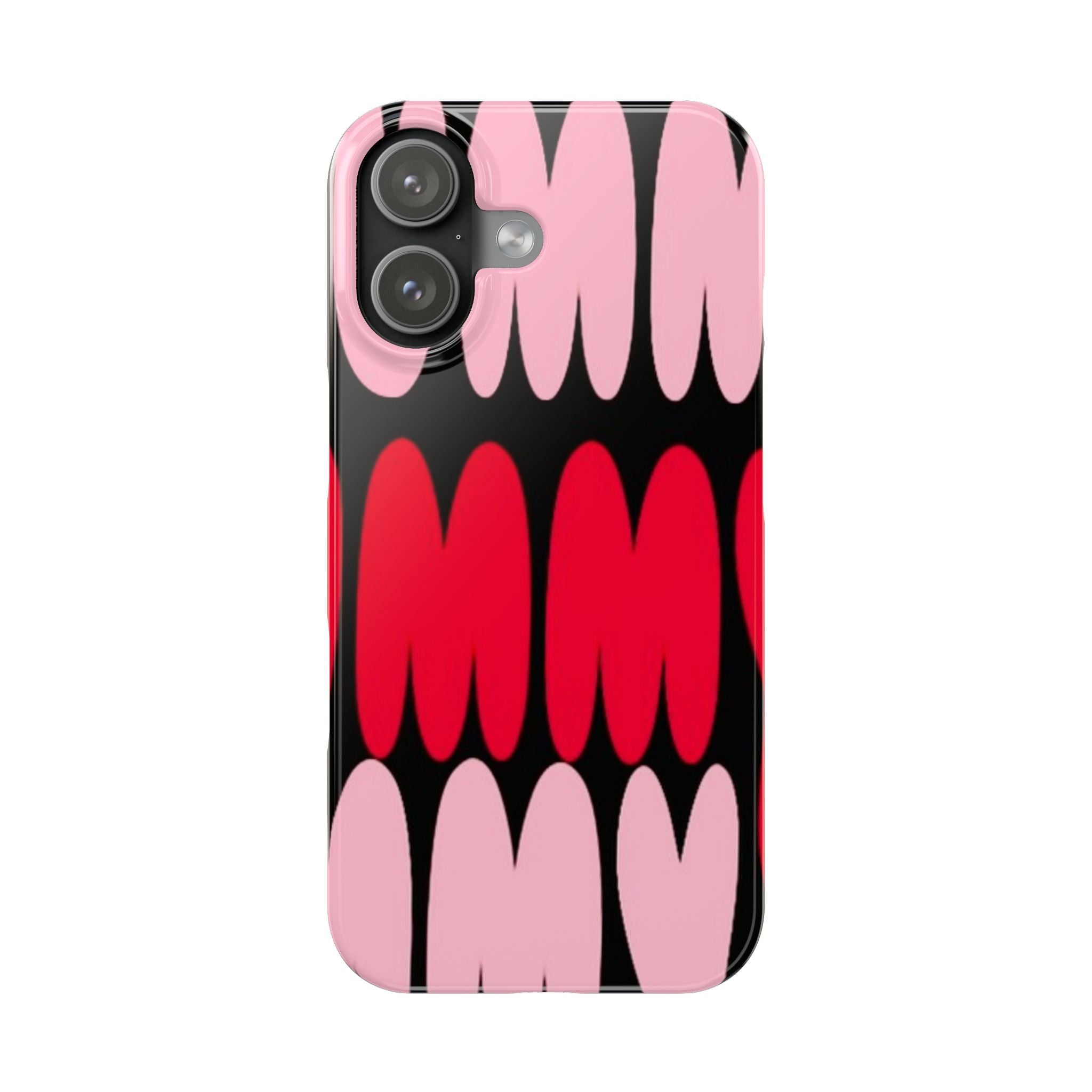 Heart Pattern Retro Case