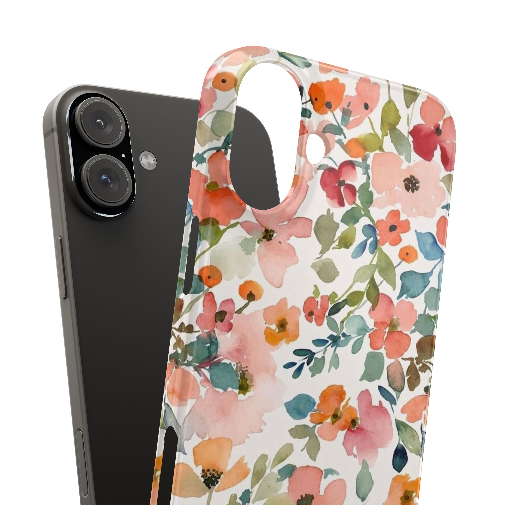 Pink & Coral Botanical Case