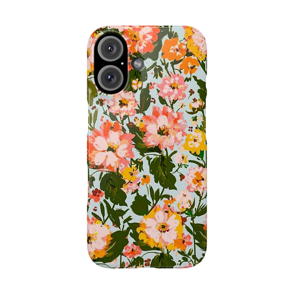 Pink & Orange Blossom Garden Case