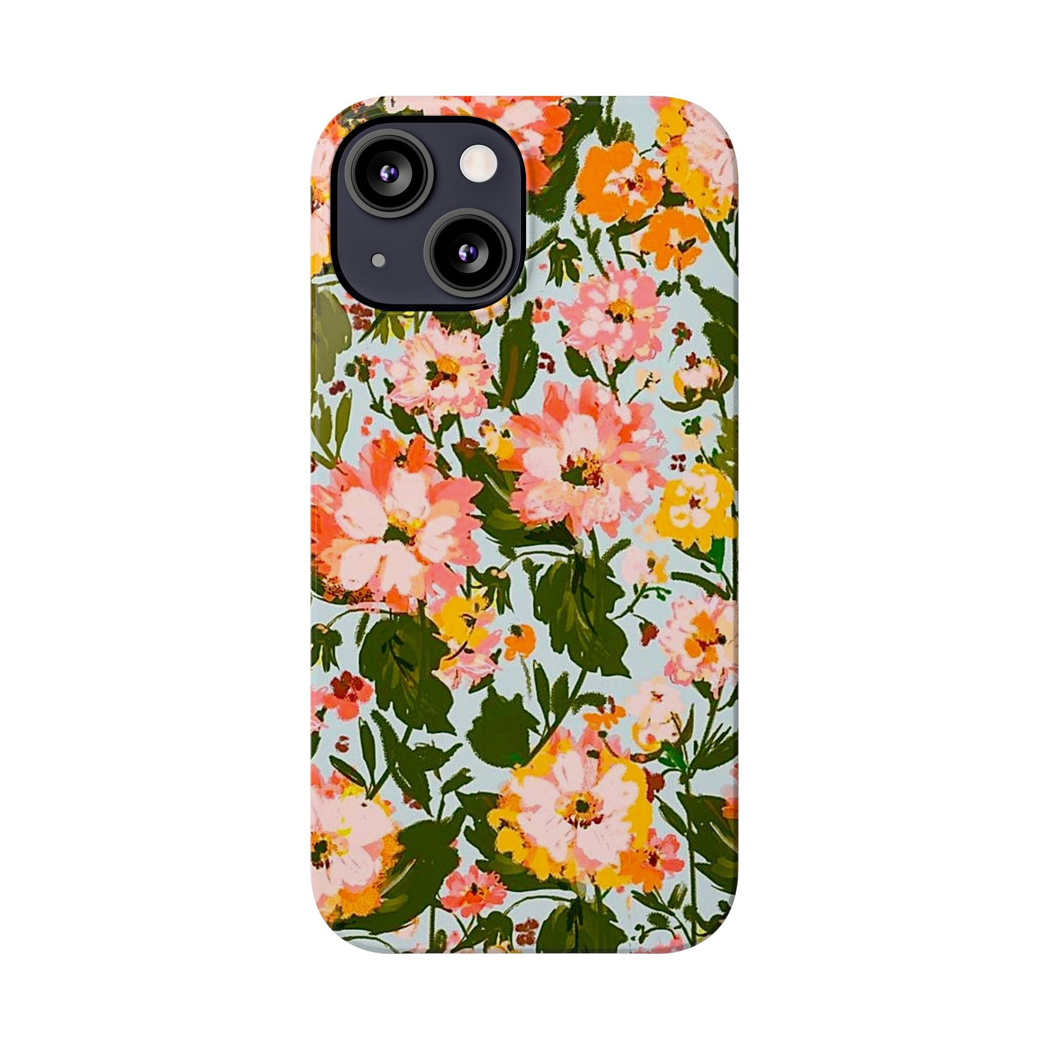 Pink & Orange Blossom Garden Case