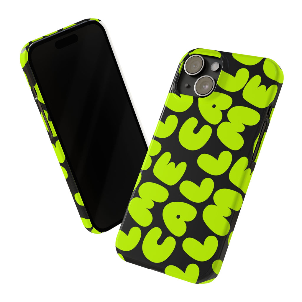 Call Me Neon Green Case