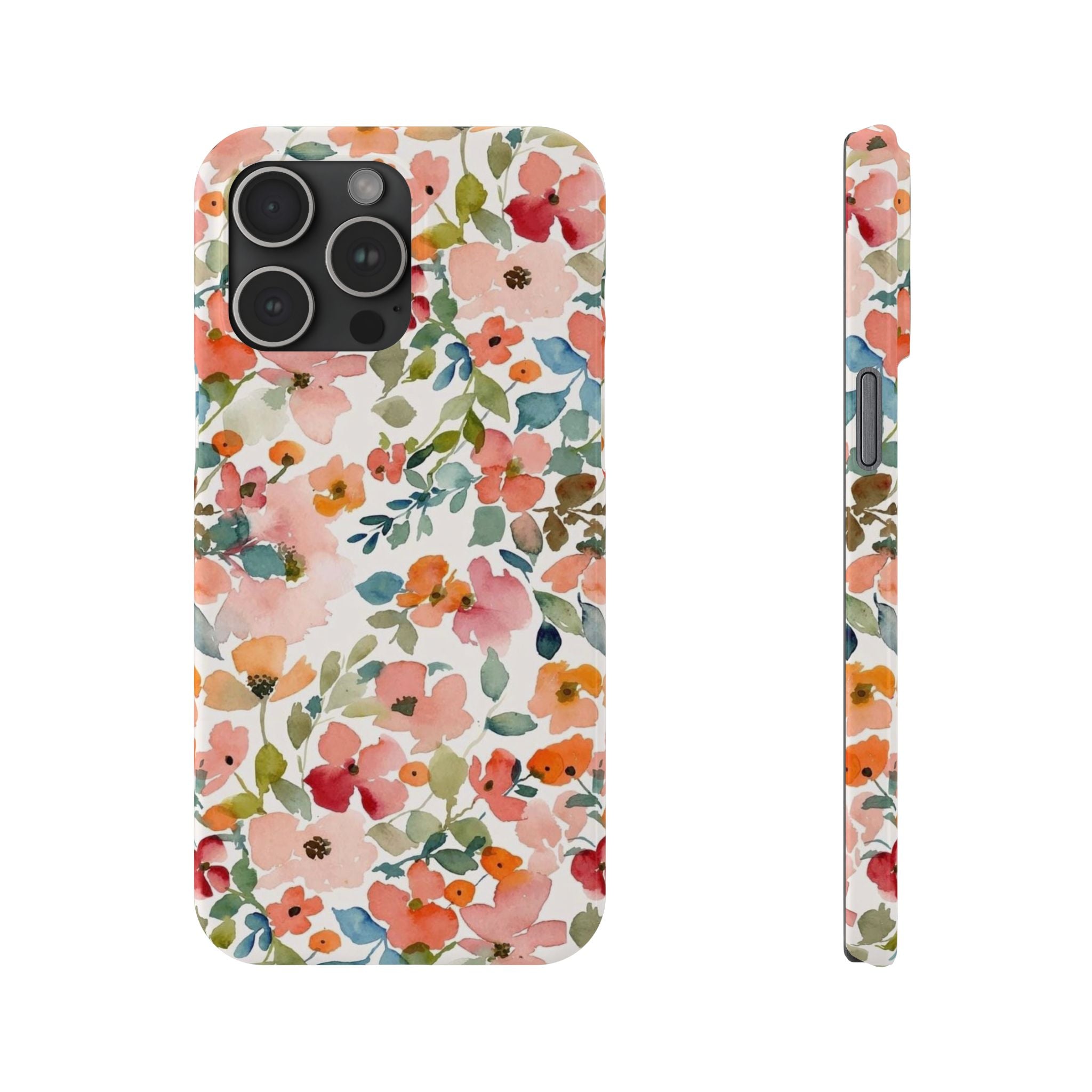 Pink & Coral Botanical Case