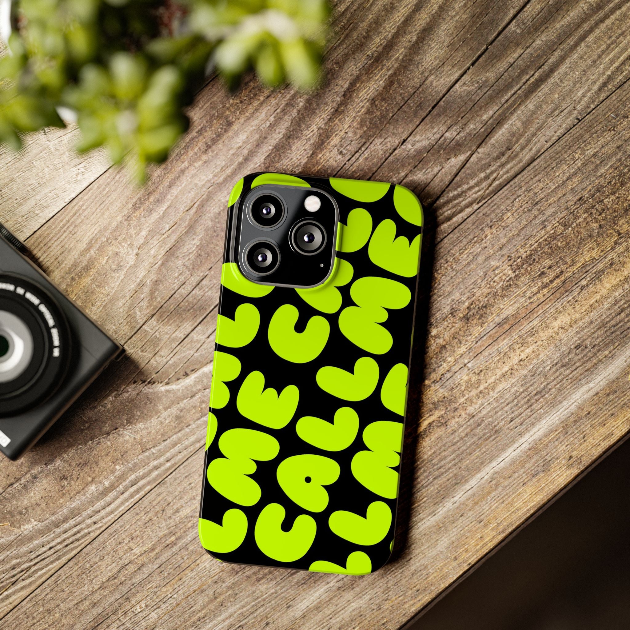 Call Me Neon Green Case