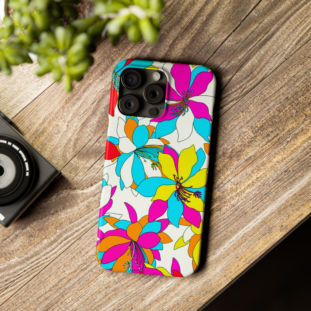 Layered Magenta Floral Case