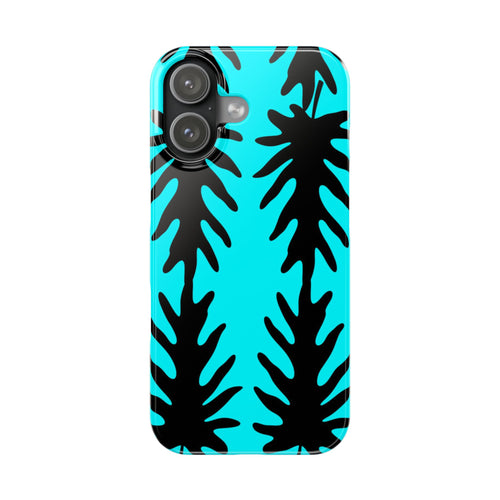 Black Thorn on Blue Case