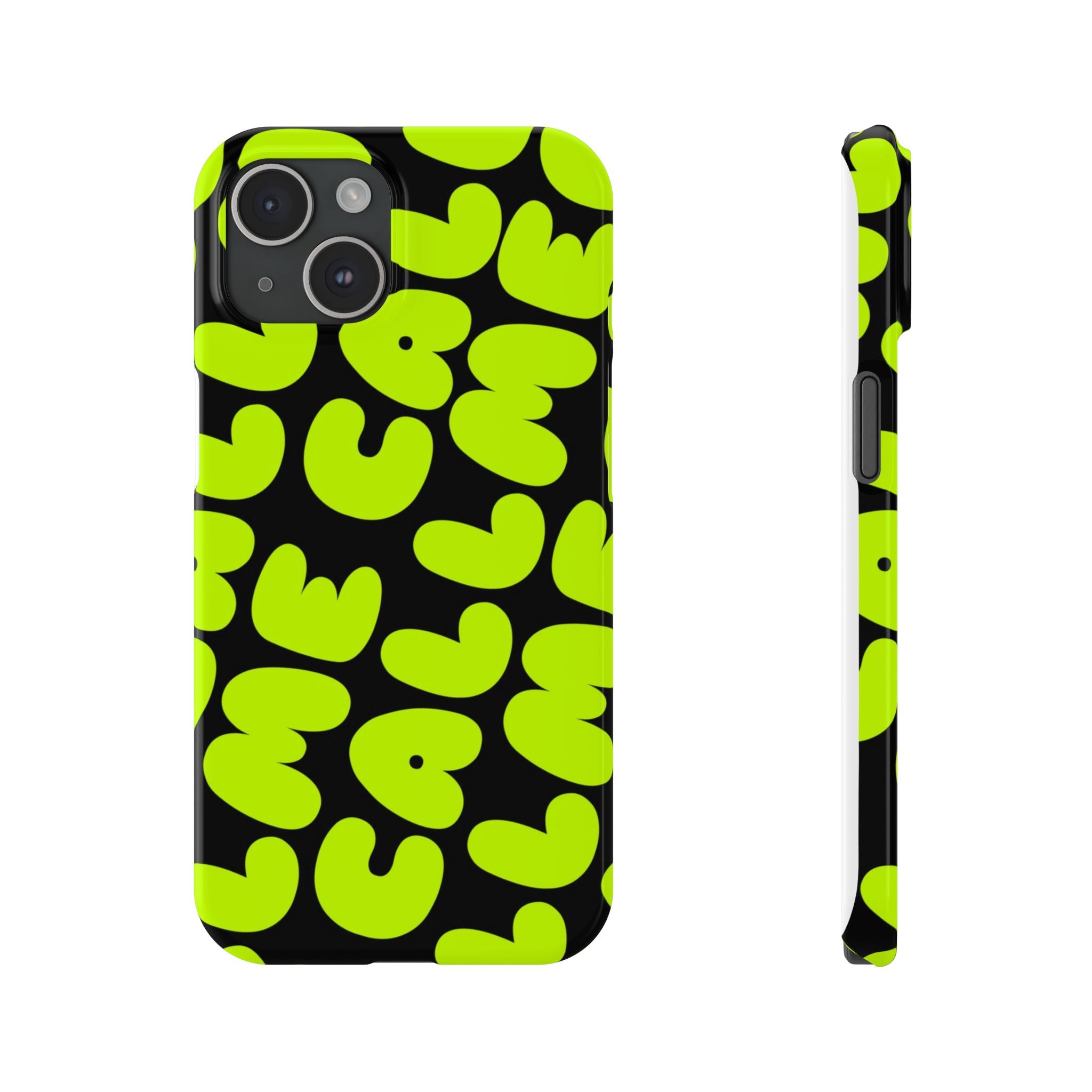 Call Me Neon Green Case