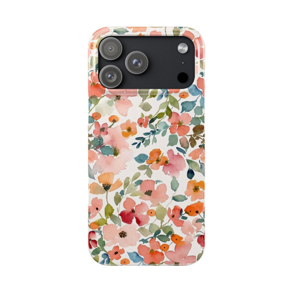 Pink & Coral Botanical Case